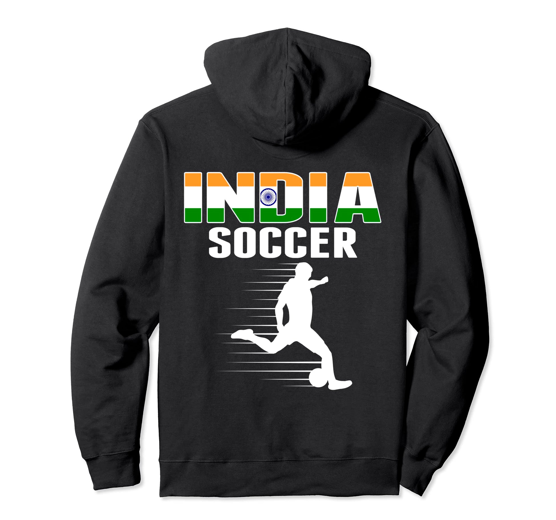 India Soccer Lovers Jersey Proud Indian Hoodie - Streetwear Style Unisex - T-Shirt, Sweatshirt, Hoodie