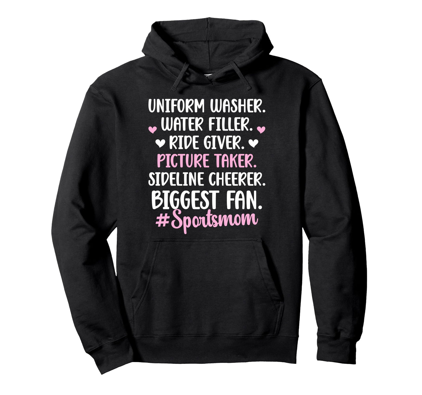 Sports Mom Definition Sports Mama Sports Hoodie - Minimalist Print Unisex - T-Shirt, Sweatshirt, Hoodie