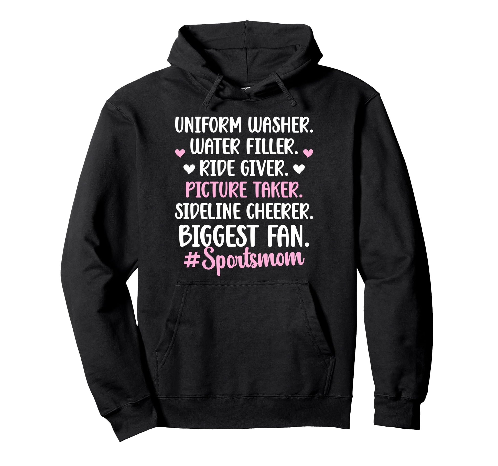 Sports Mom Definition Sports Mama Sports Hoodie - Minimalist Print Unisex - T-Shirt, Sweatshirt, Hoodie