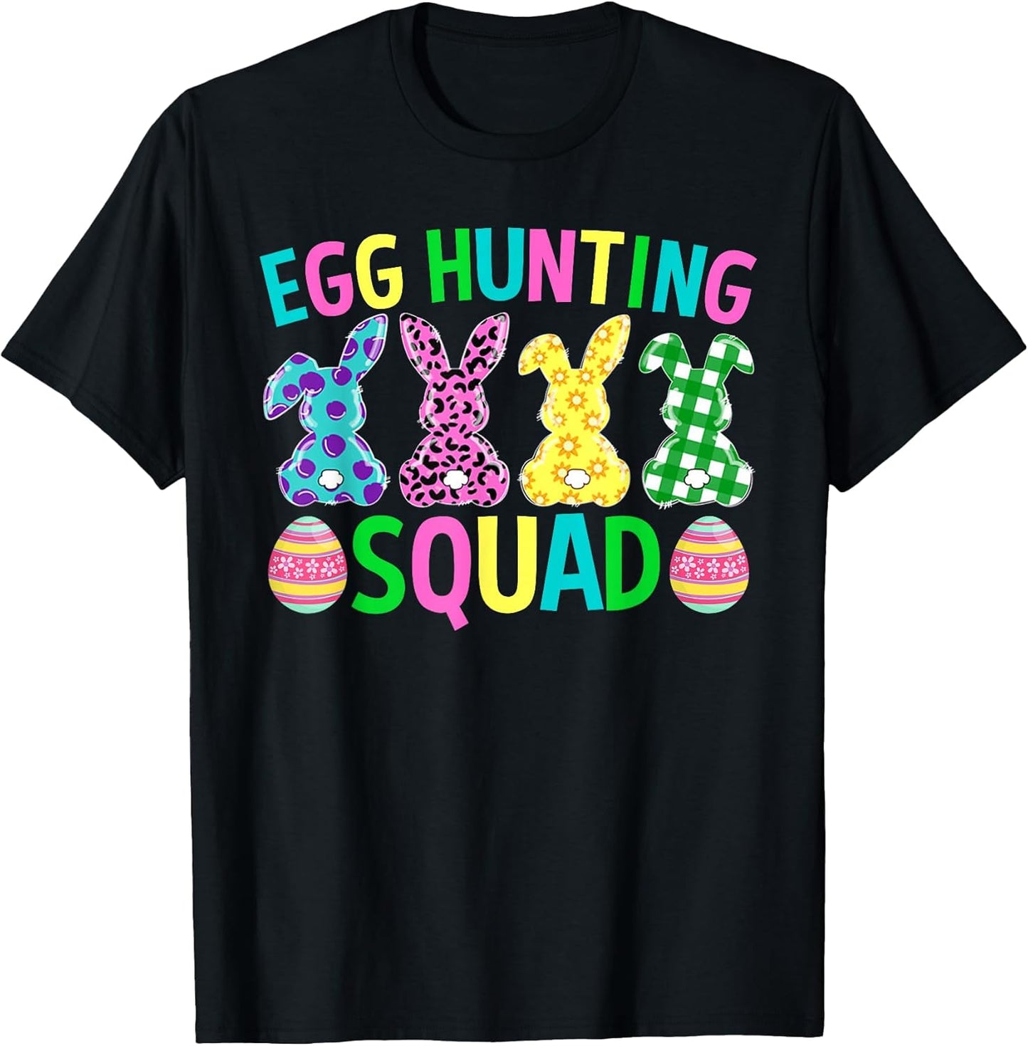 Egg Hunting Squad Family Matching Unisex T-shirt, Sweatshirt, Hoodie, Long Sleeve Tee - T-Shirt, Sweatshirt, Hoodie