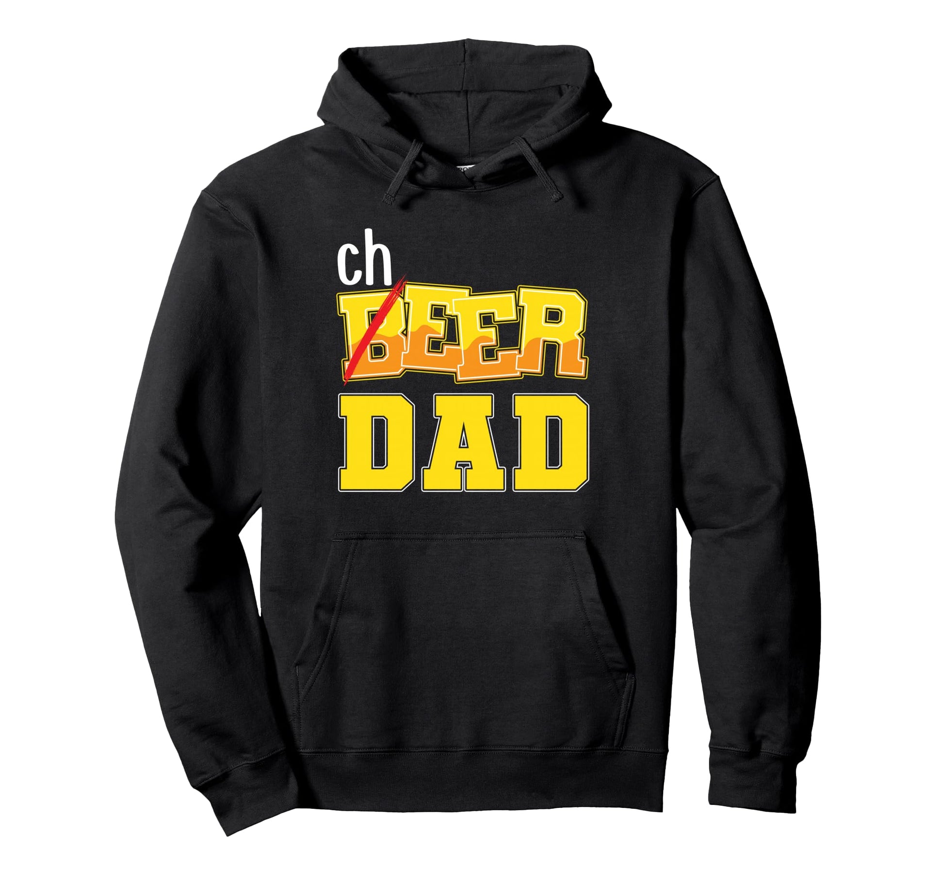 Funny Beer Cheer Dad Cheerleading Hoodie - Novelty Apparel Men Women - T-Shirt, Sweatshirt, Hoodie