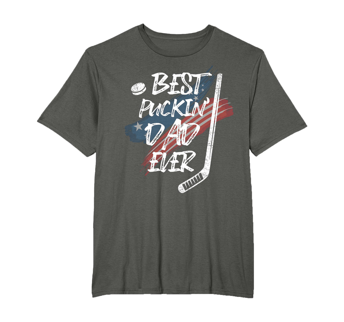 Best Puckin Dad Ever American Flag T-Shirt - Aesthetic Graphic for Adults - T-Shirt, Sweatshirt, Hoodie