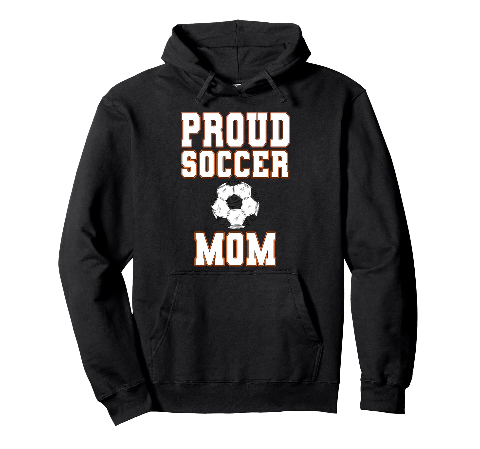 Proud Soccer Mom Game Day Sports Hoodie - Aesthetic Graphic for Adults - T-Shirt, Sweatshirt, Hoodie
