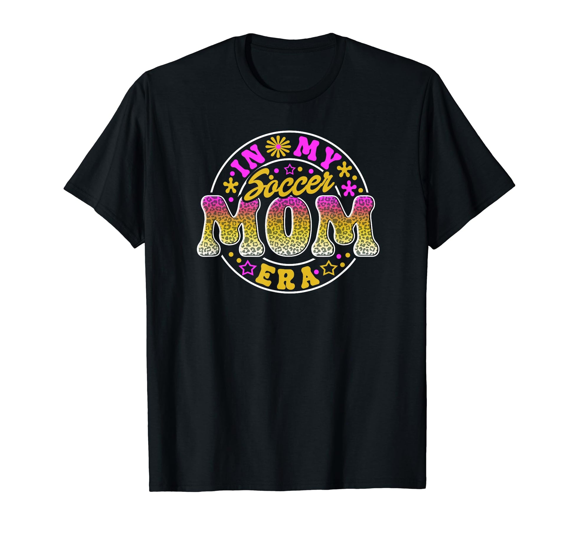 Soccer Mom Era Cheetah Pattern T-Shirt - Novelty Apparel Unisex - T-Shirt, Sweatshirt, Hoodie