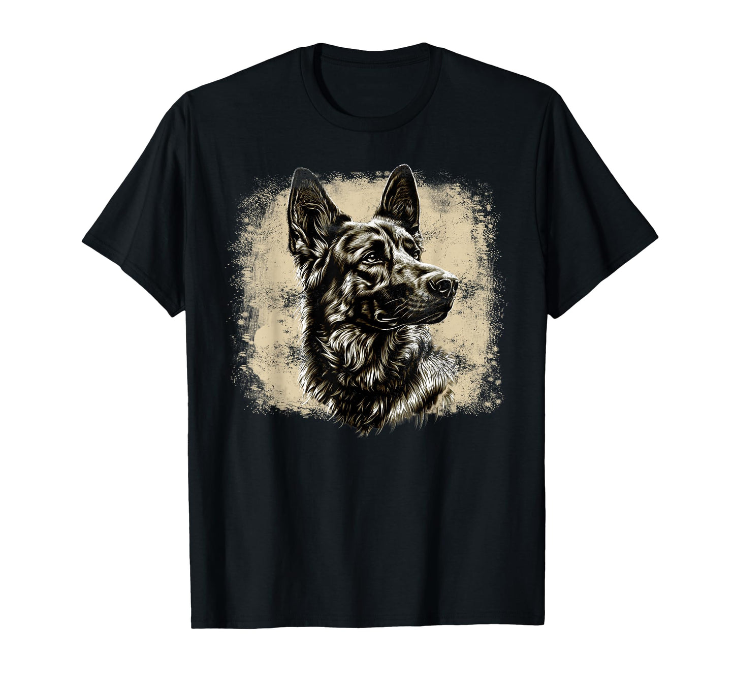 Square German Shepherd Owner Dog Dad Mom T-Shirt - Minimalist Print Unisex - T-Shirt, Sweatshirt, Hoodie