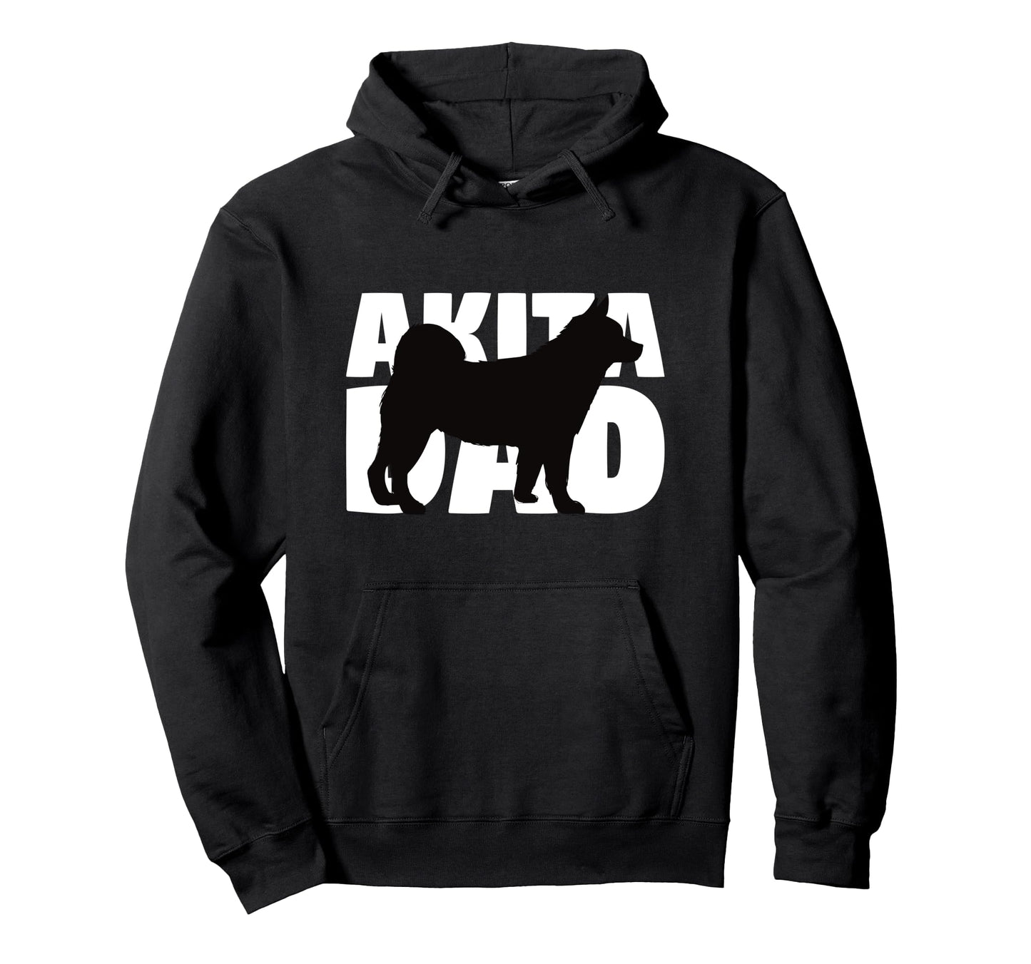 Akita Dad Dog Father Akita Gift Hoodie - Custom Art Print Unisex - T-Shirt, Sweatshirt, Hoodie