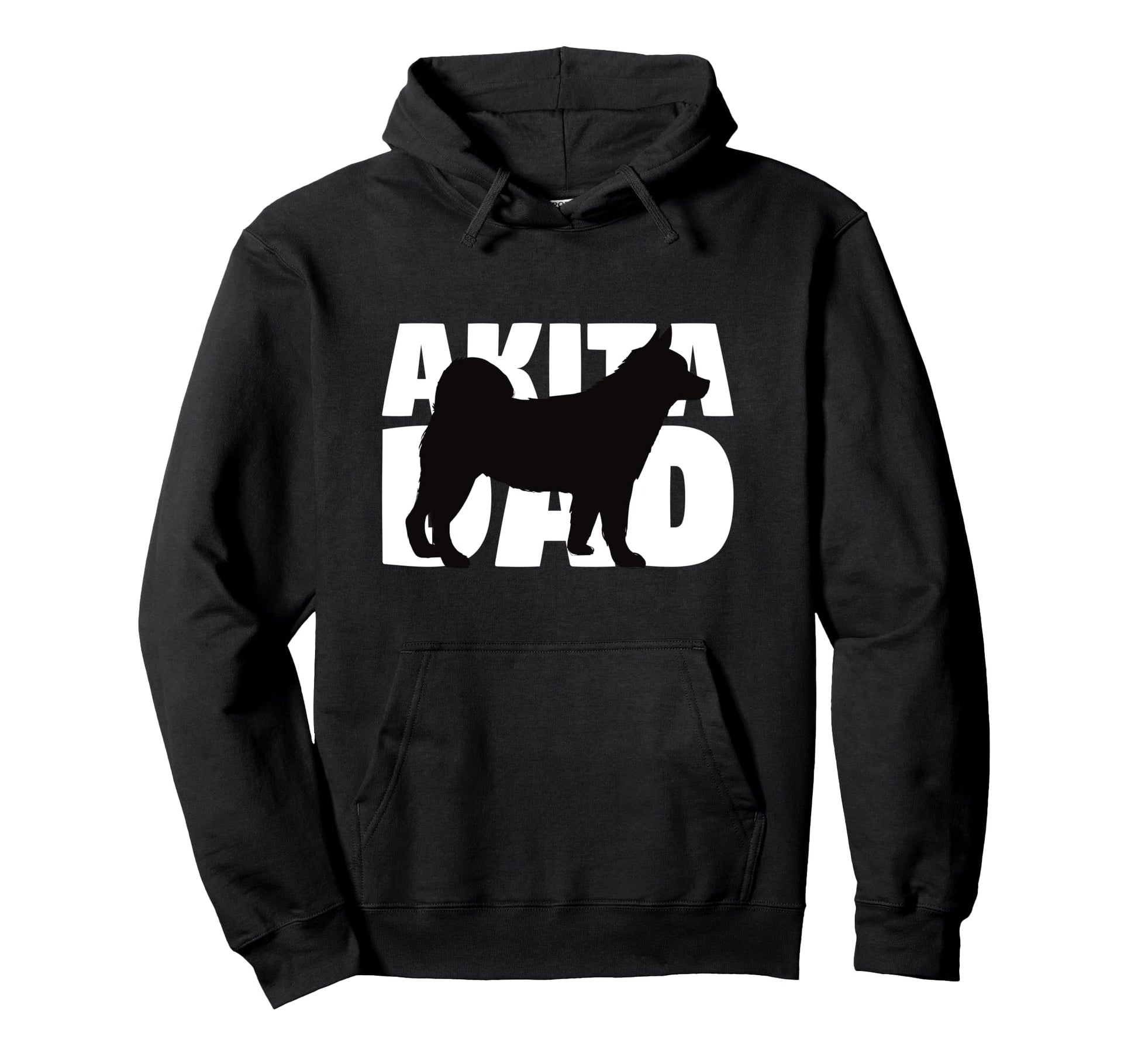 Akita Dad Dog Father Akita Gift Hoodie - Custom Art Print Unisex - T-Shirt, Sweatshirt, Hoodie