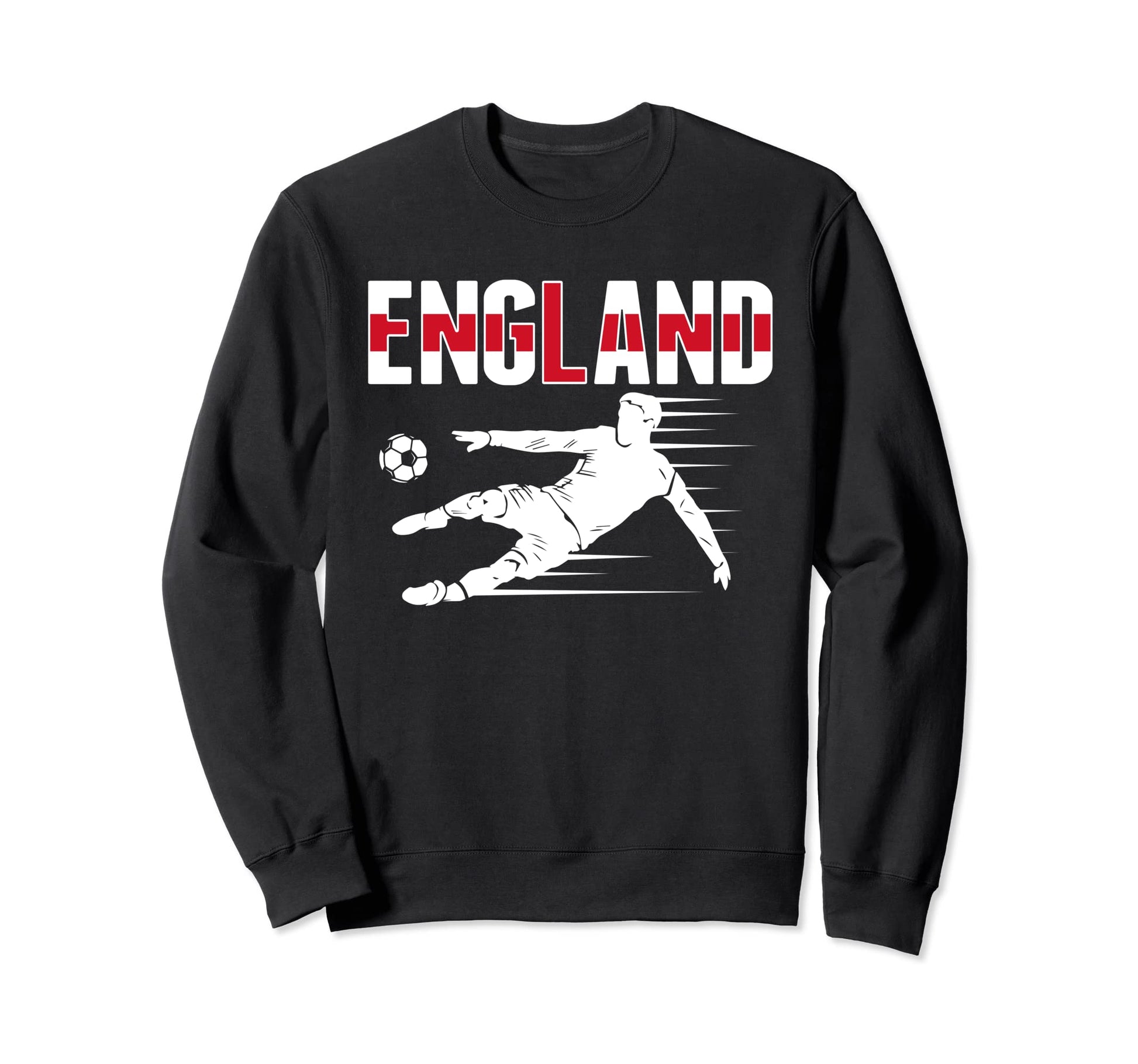 England Soccer Fans Jersey Proud Sweatshirt - Minimalist Print Unisex - T-Shirt, Sweatshirt, Hoodie