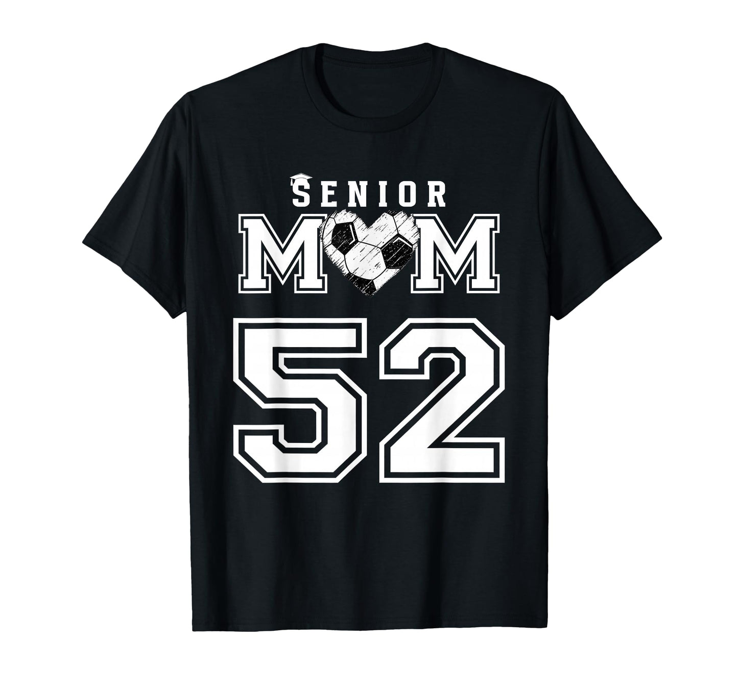 Proud Senior Soccer Mom Custom Jersey T-Shirt - Novelty Apparel Unisex - T-Shirt, Sweatshirt, Hoodie