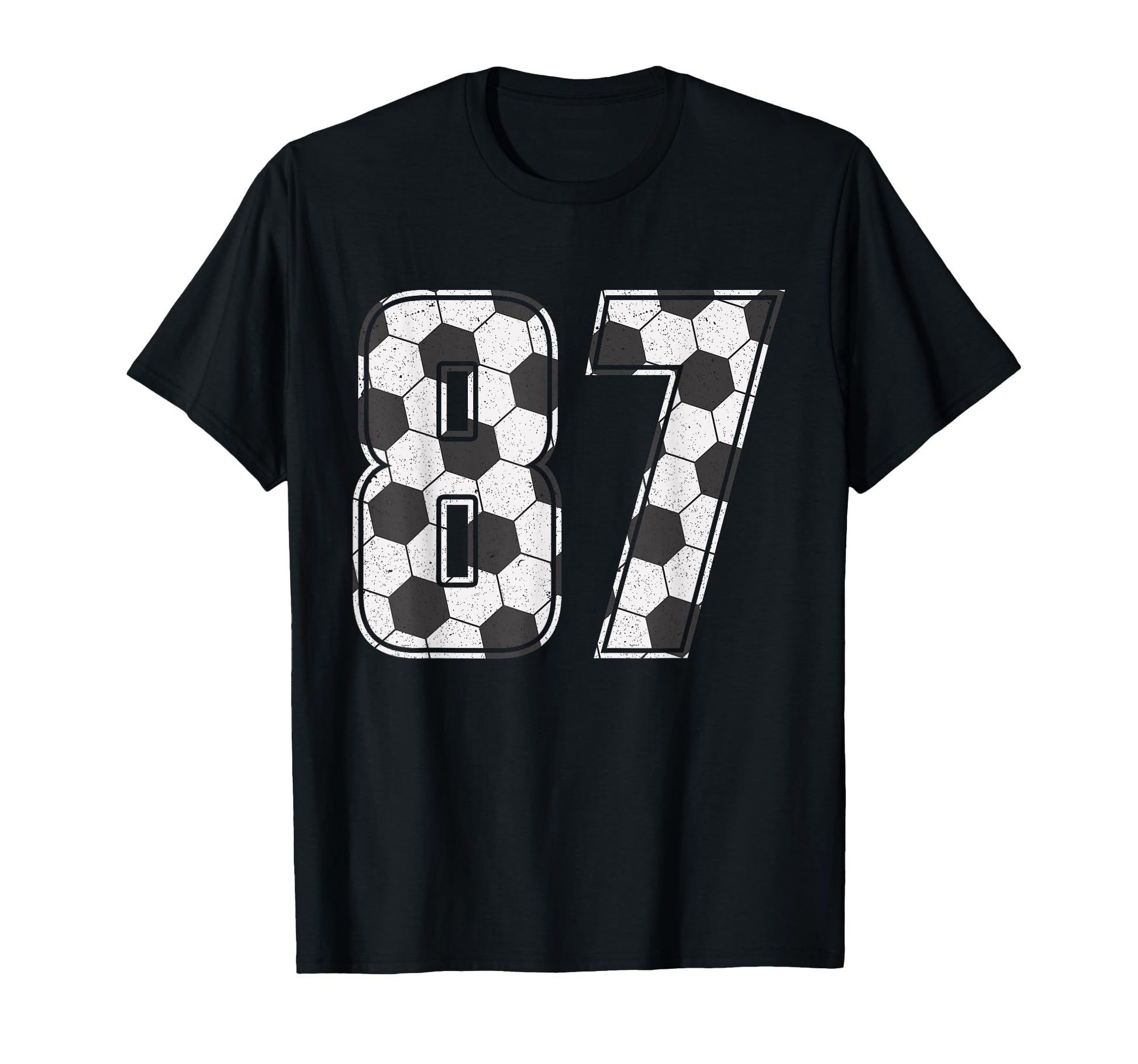 Soccer Player Number 87 Eighty Seven T-Shirt - Novelty Apparel Men Women - T-Shirt, Sweatshirt, Hoodie