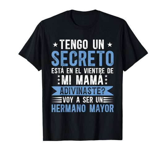 Adivinaste Voy Ser Hermano Mayor T-Shirt - Casual Everyday Wear for Adults - T-Shirt, Sweatshirt, Hoodie