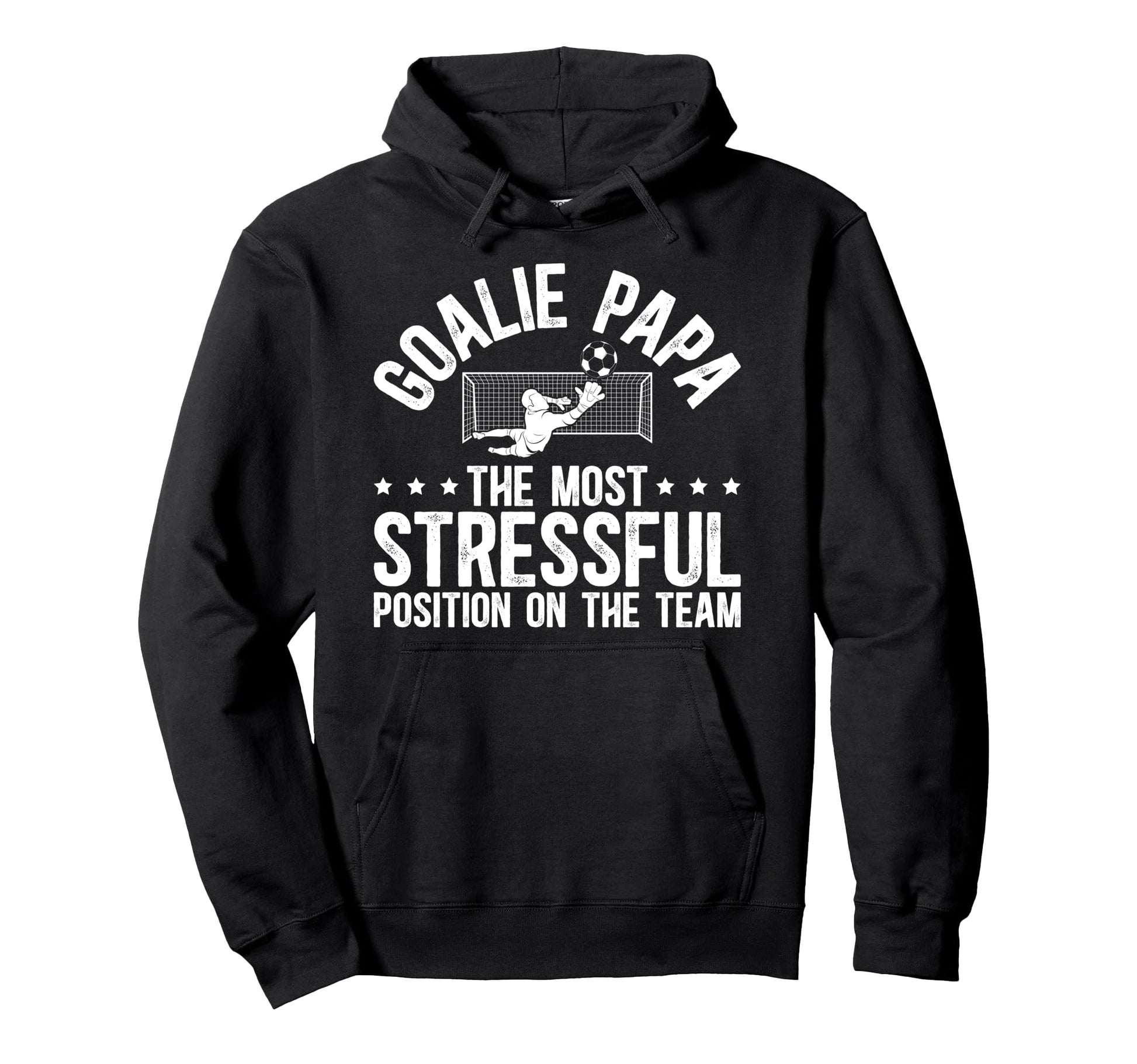Soccer Goalie Papa Definition Soccer Hoodie - Minimalist Print Unisex - T-Shirt, Sweatshirt, Hoodie