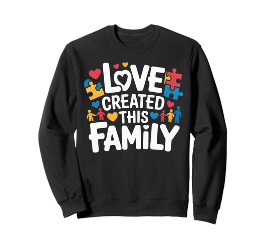 Adoptive Dad Adoption Fathers Day Sweatshirt - Unique Graphic for Adults - T-Shirt, Sweatshirt, Hoodie