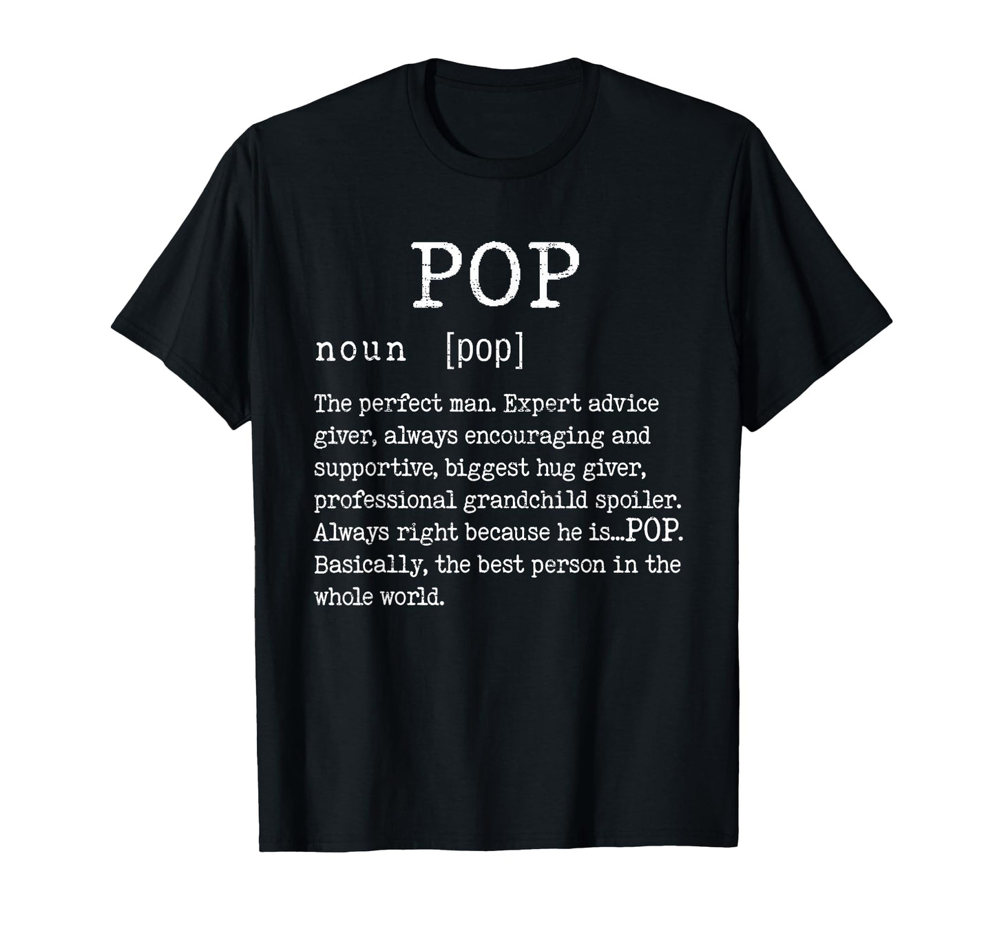 Pop Definition Fathers Day Funny T-Shirt - Custom Art Print for Adults - T-Shirt, Sweatshirt, Hoodie