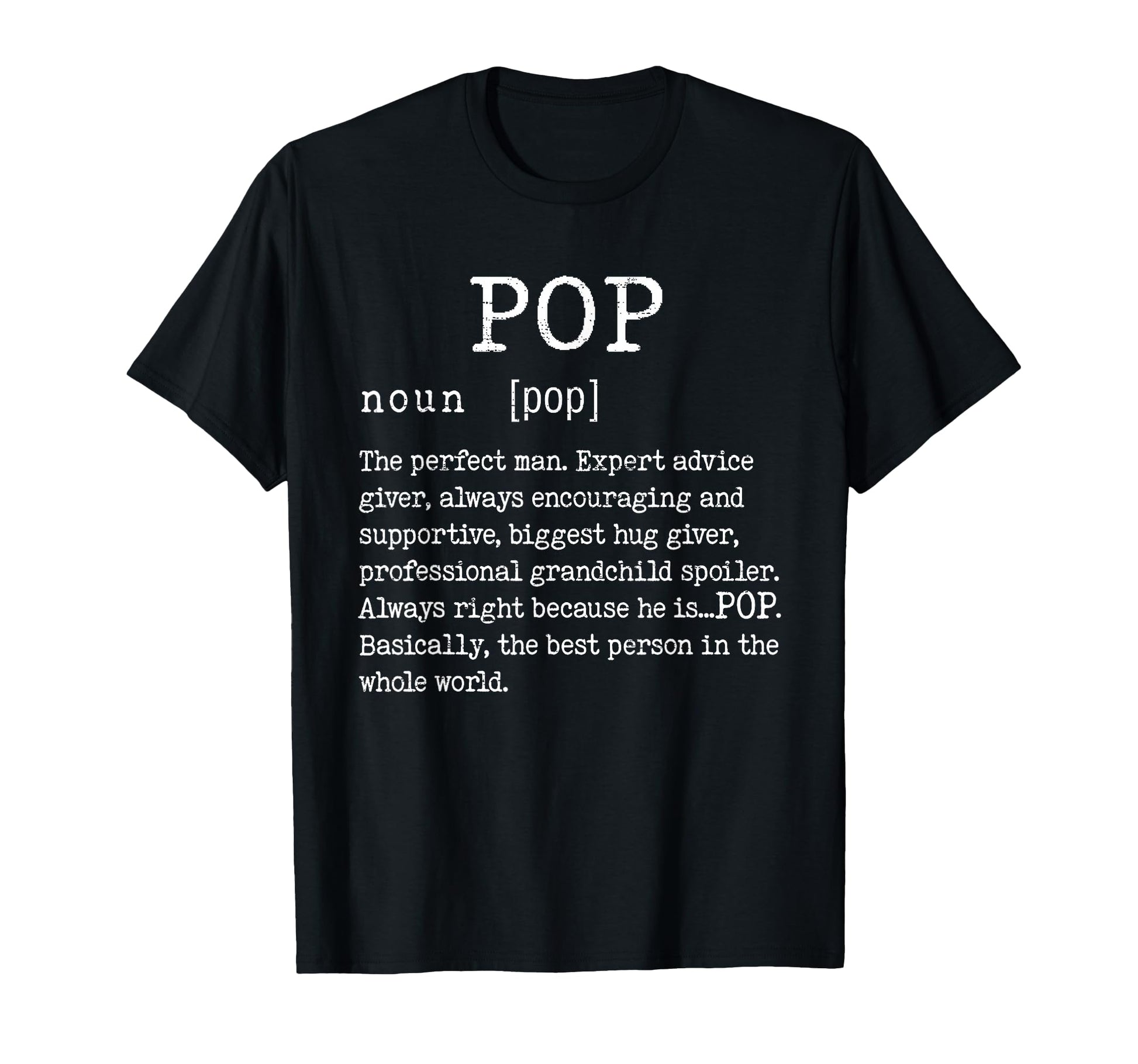 Pop Definition Fathers Day Funny T-Shirt - Custom Art Print for Adults - T-Shirt, Sweatshirt, Hoodie