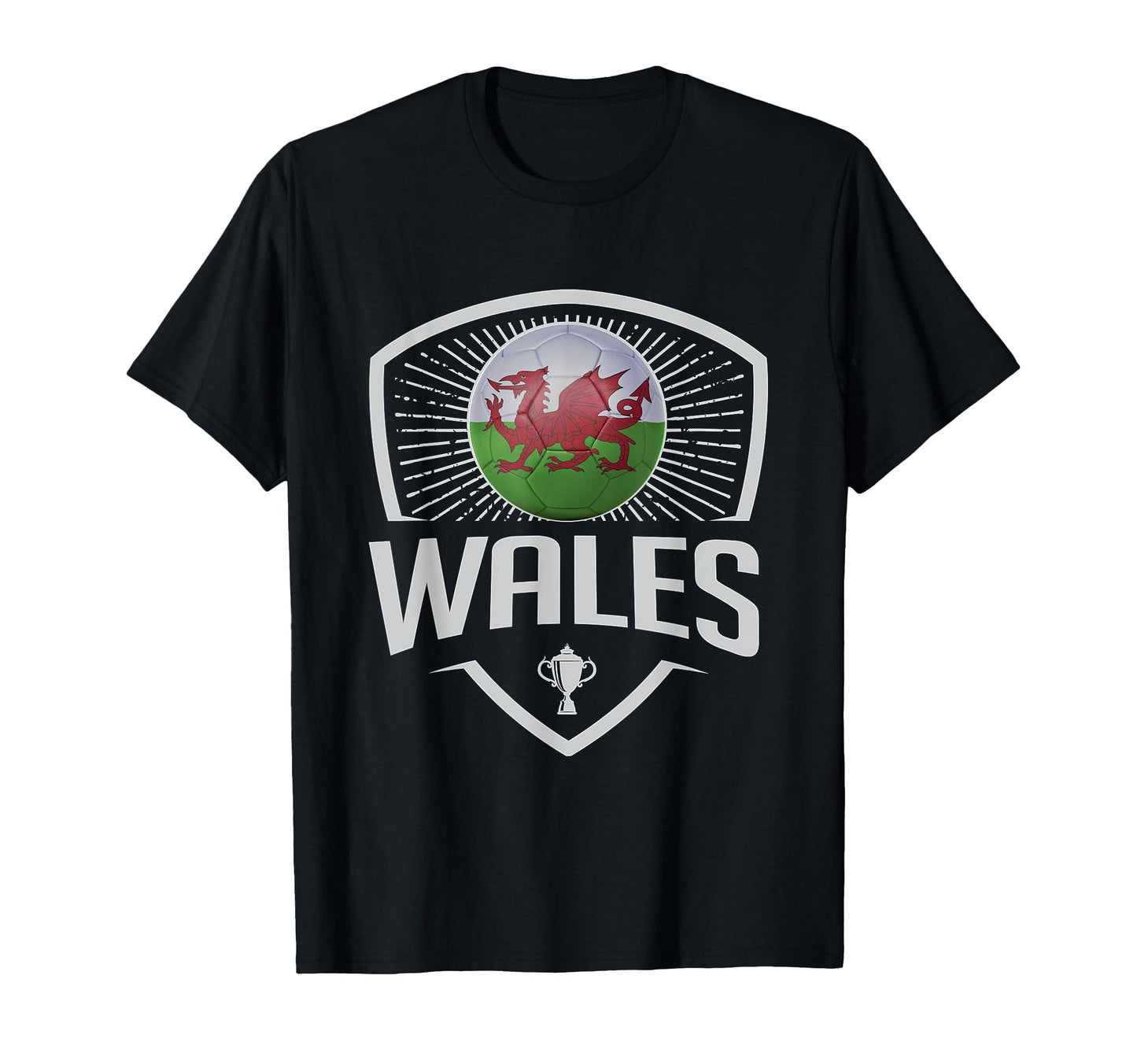 Soccer Support Team Football Fan Welsh T-Shirt - Minimalist Print Unisex - T-Shirt, Sweatshirt, Hoodie