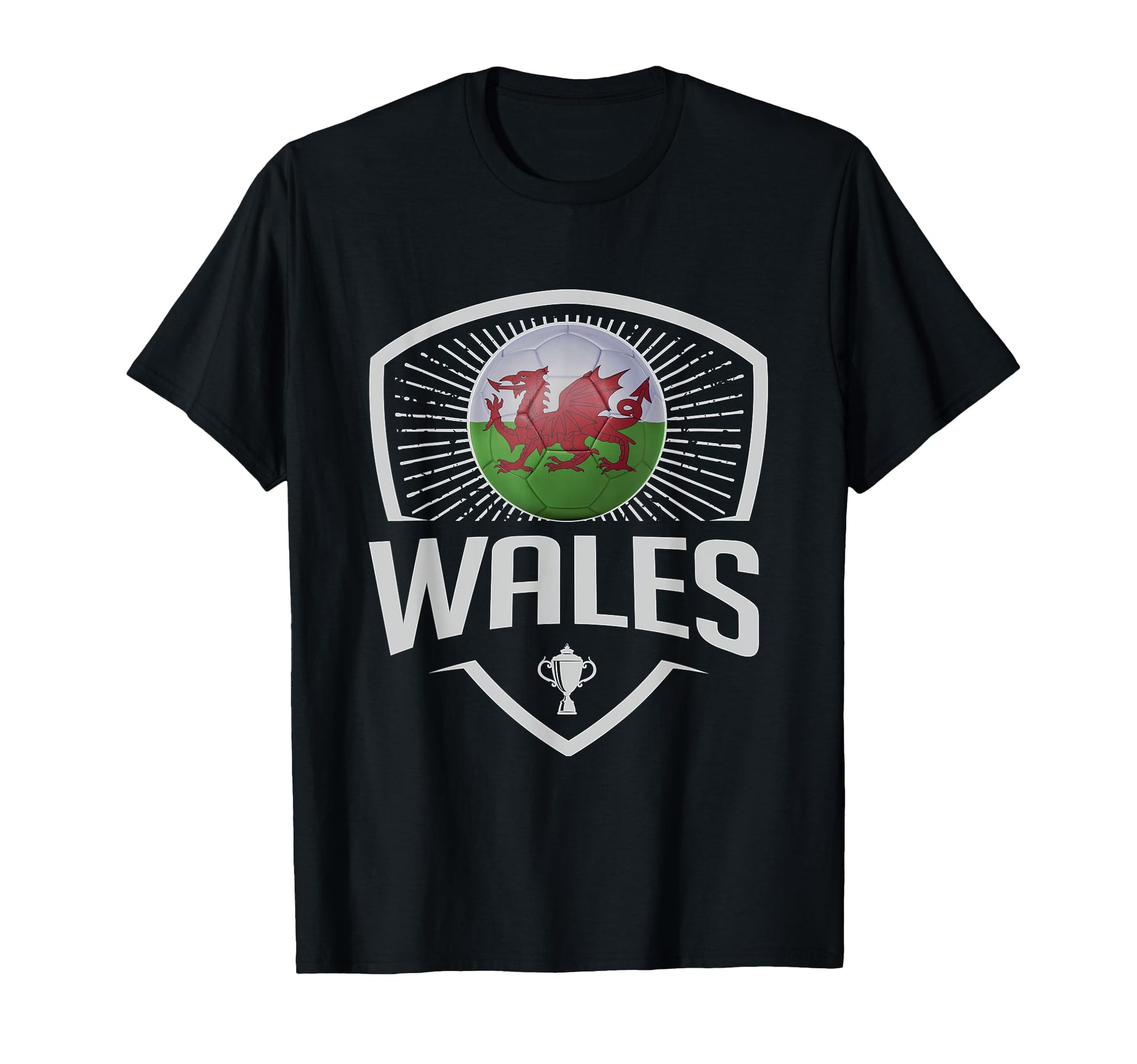 Soccer Support Team Football Fan Welsh T-Shirt - Minimalist Print Unisex - T-Shirt, Sweatshirt, Hoodie