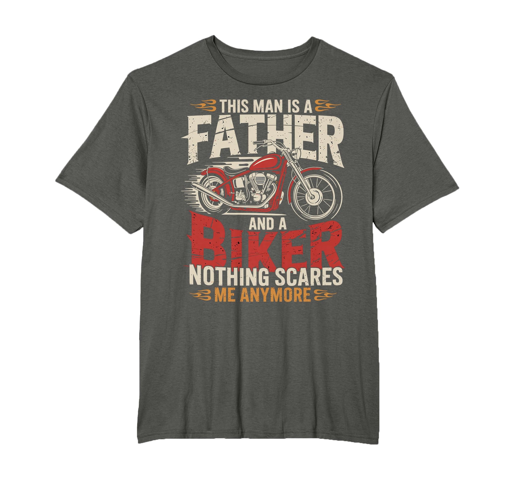 Dad Biker Funny Motorcycle Rider T-Shirt - Novelty Apparel Unisex - T-Shirt, Sweatshirt, Hoodie