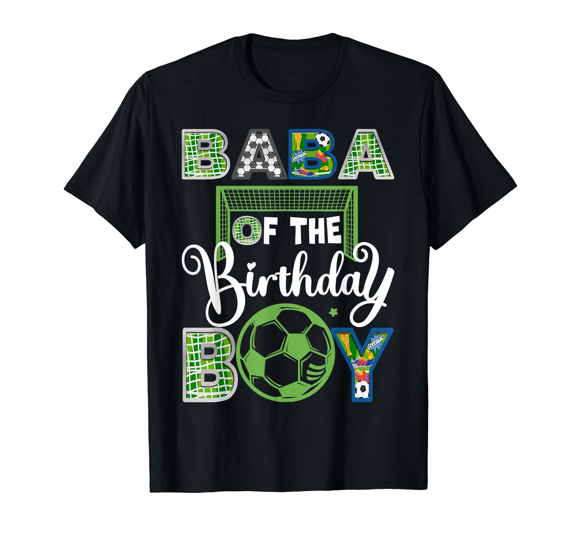 Baba Birthday Soccer Baller Birthday T-Shirt - Streetwear Style Unisex - T-Shirt, Sweatshirt, Hoodie