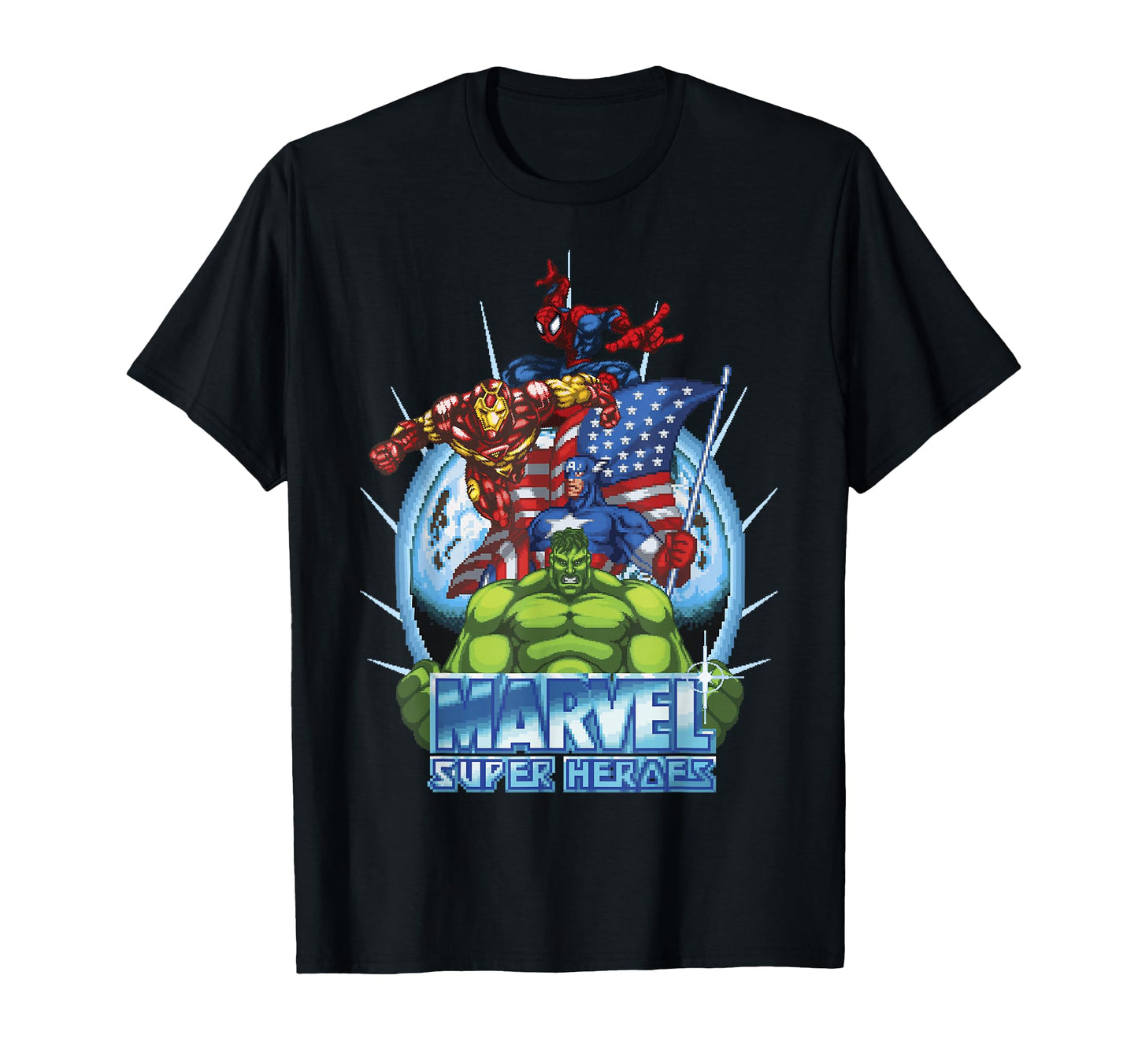 Marvel Avengers Super Heroes Game T-Shirt - Minimalist Print Men Women - T-Shirt, Sweatshirt, Hoodie