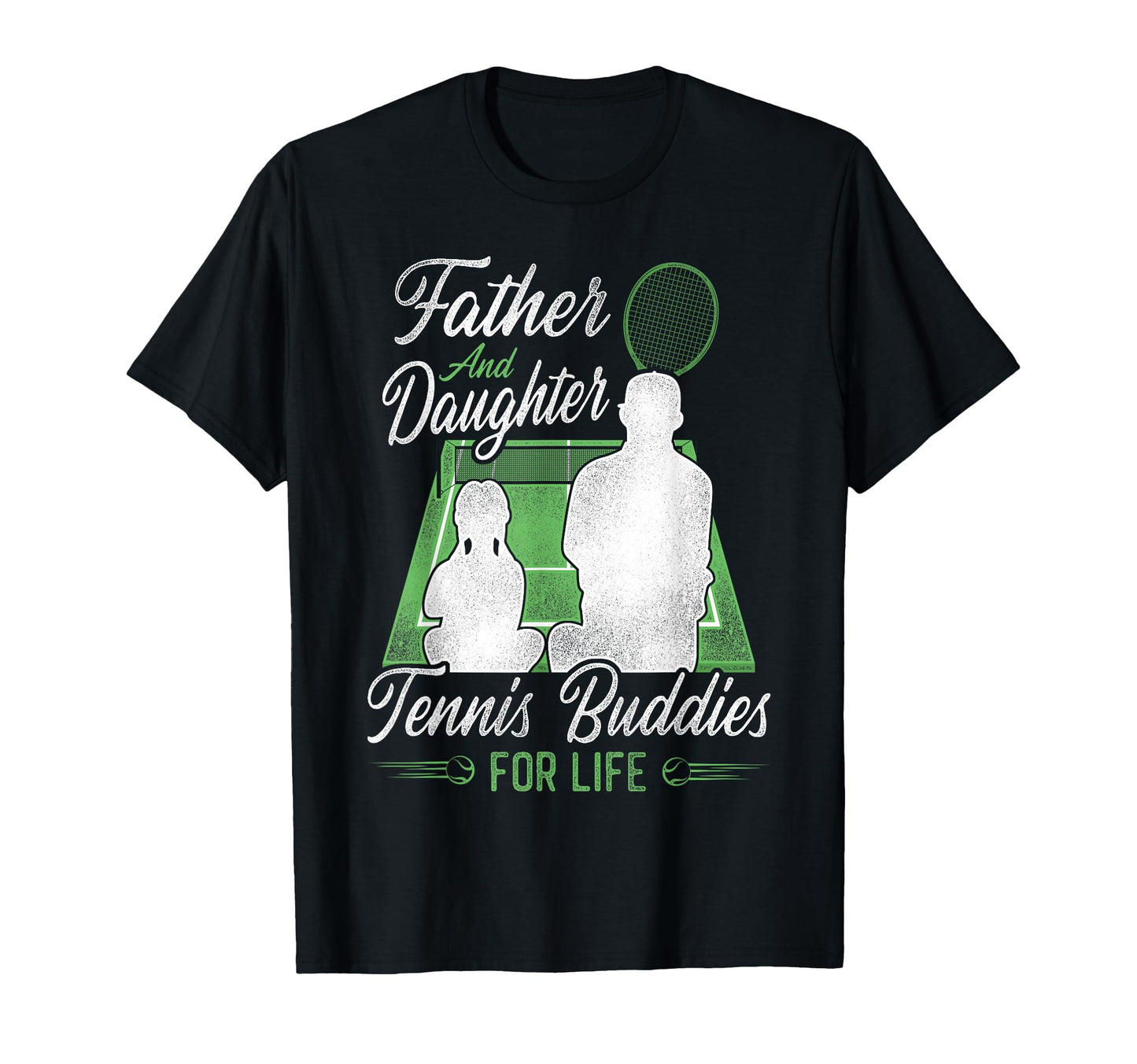 Funny Tennis Player Racket Dad T-Shirt - Aesthetic Graphic Men Women - T-Shirt, Sweatshirt, Hoodie