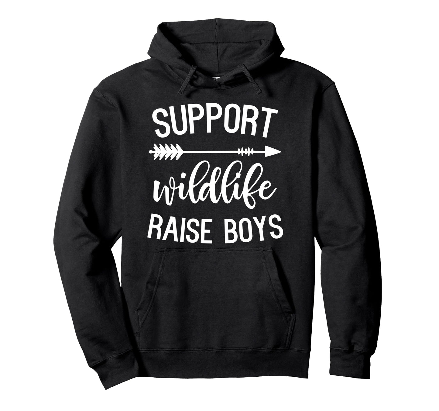 Support Wildlife Raise Hoodie - Aesthetic Graphic for Adults - T-Shirt, Sweatshirt, Hoodie
