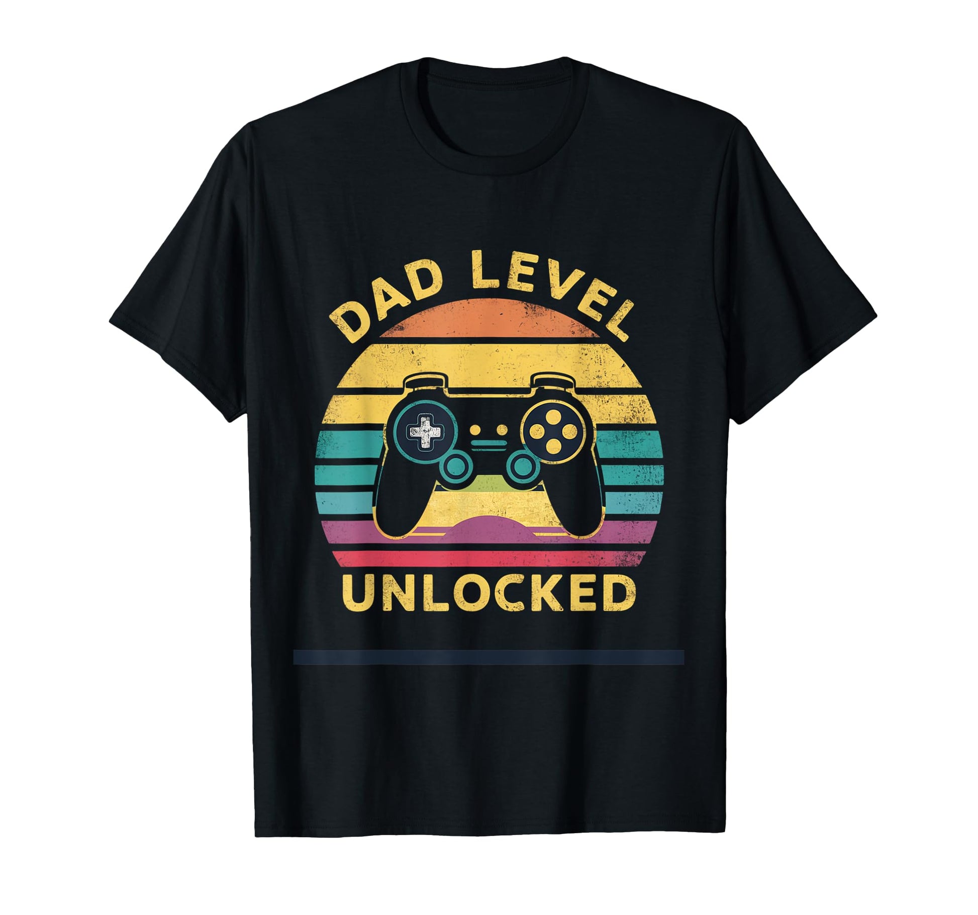 Dad Level Unlocked Gamer Dad T-Shirt - Casual Everyday Wear Men Women - T-Shirt, Sweatshirt, Hoodie