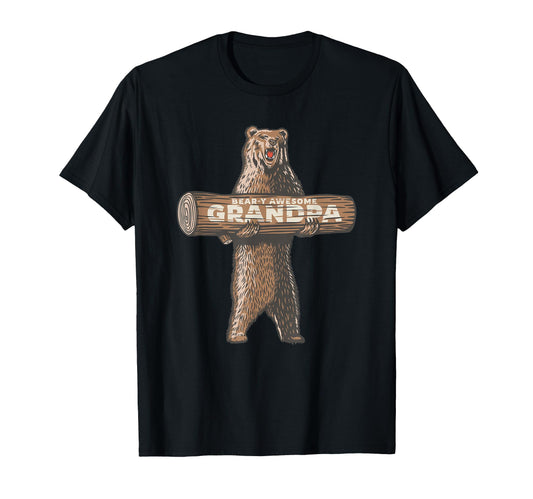 Awesome Grandpa Funny Fun T-Shirt - Casual Everyday Wear for Adults - T-Shirt, Sweatshirt, Hoodie