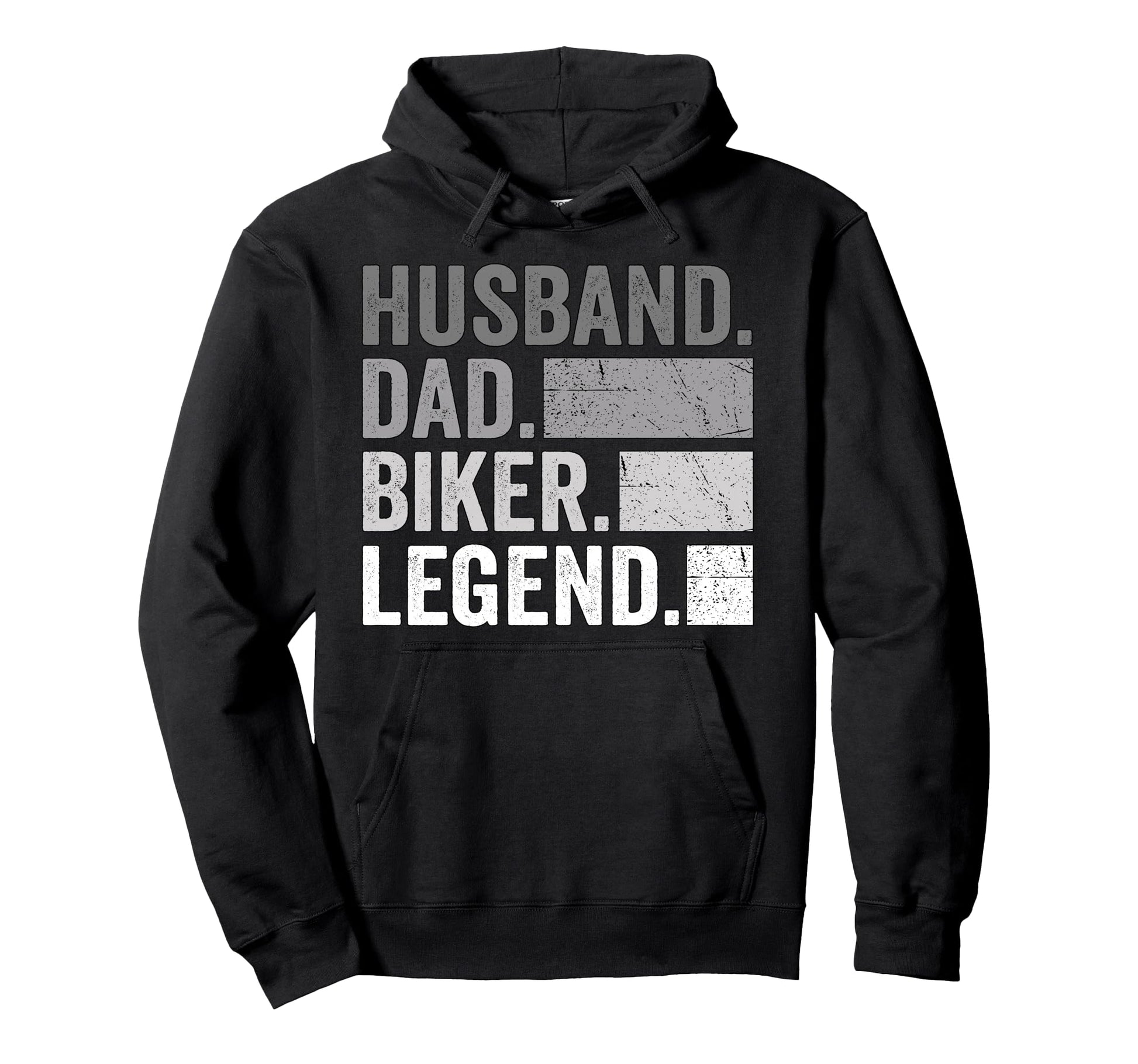 Husband Dad Biker Legend Hoodie - Graphic Print Unisex - T-Shirt, Sweatshirt, Hoodie