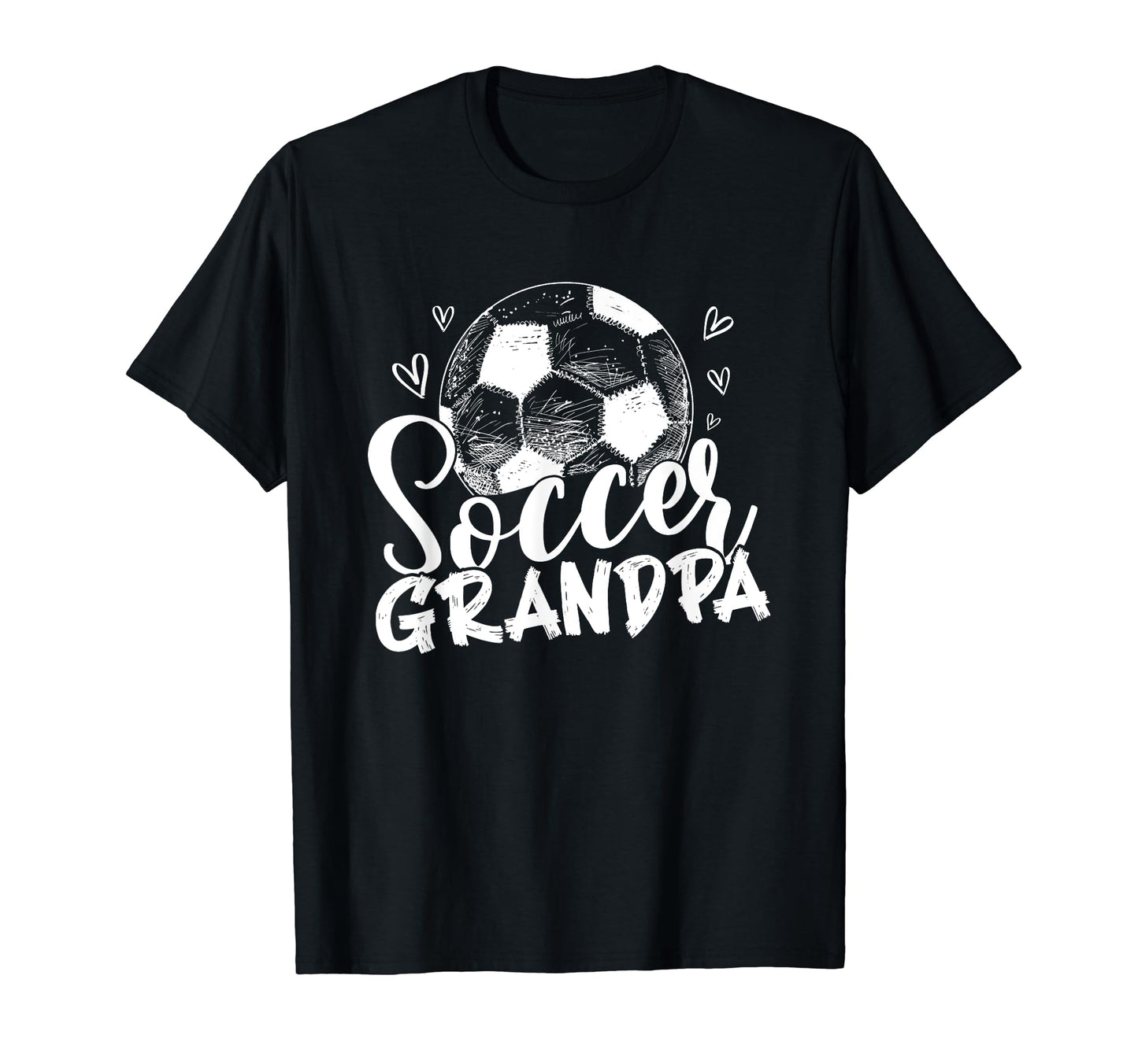Family Soccer Grandpa Team Player T-Shirt - Minimalist Print for Adults - T-Shirt, Sweatshirt, Hoodie
