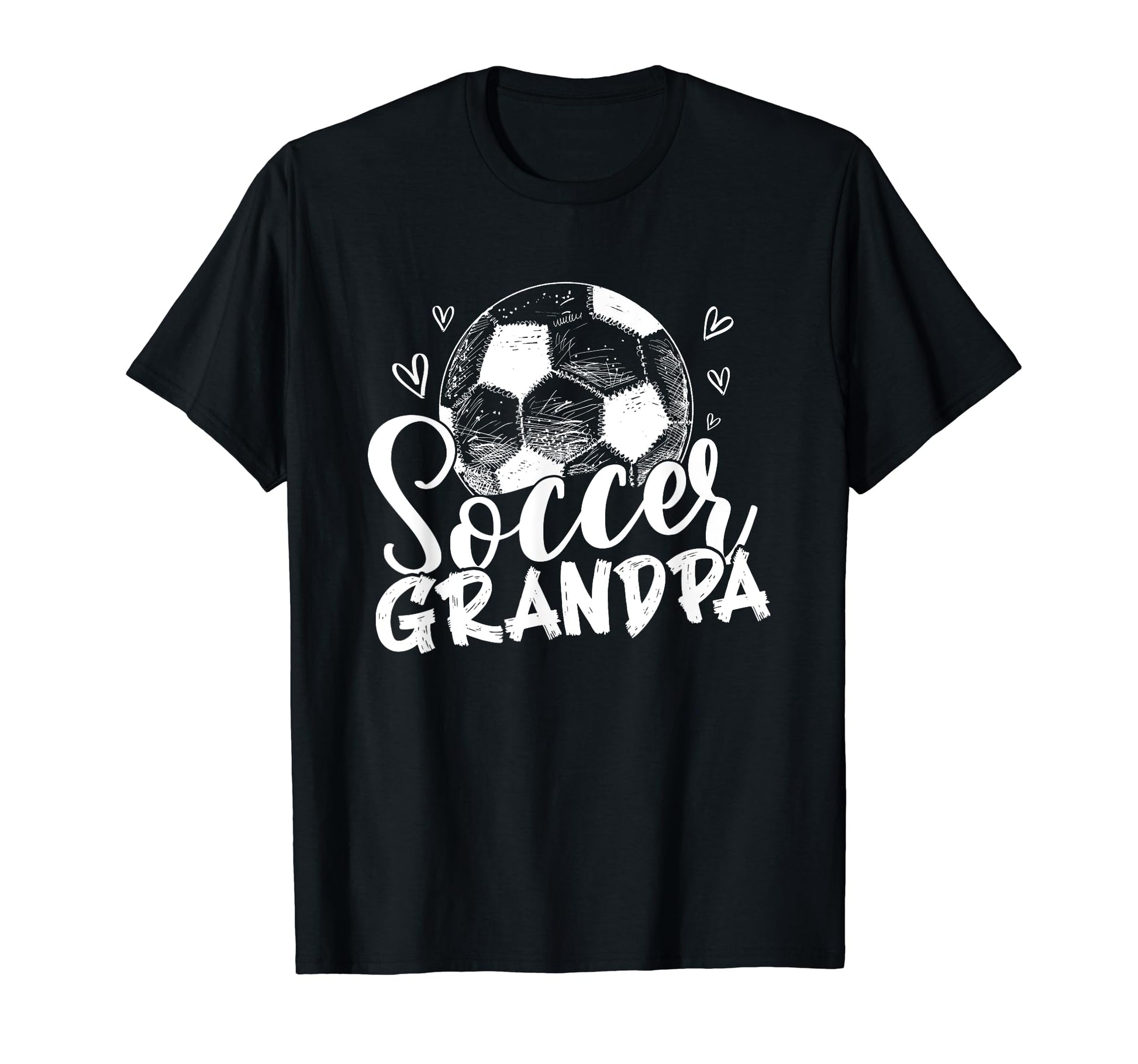 Family Soccer Grandpa Team Player T-Shirt - Minimalist Print for Adults - T-Shirt, Sweatshirt, Hoodie