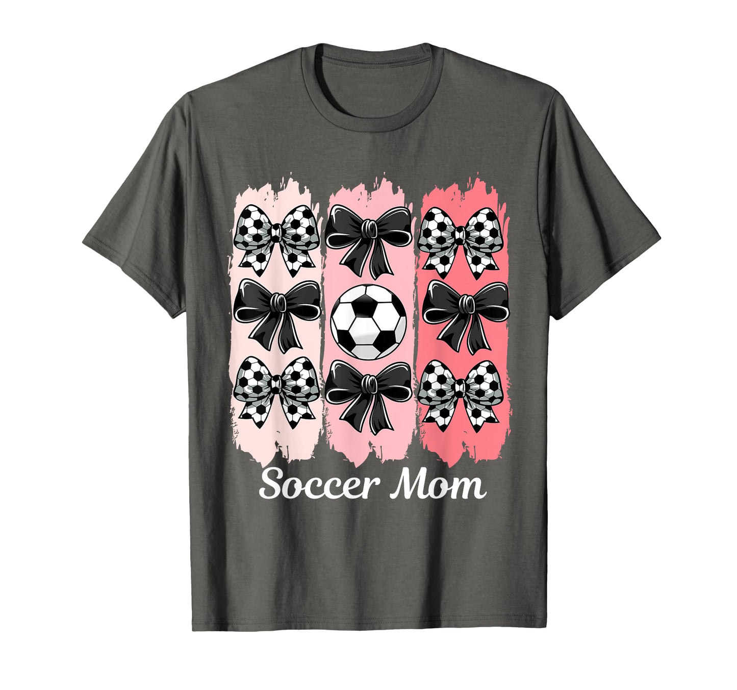 Soccer Mom Coquette Bow Soccer Mom T-Shirt - Custom Art Print for Adults - T-Shirt, Sweatshirt, Hoodie