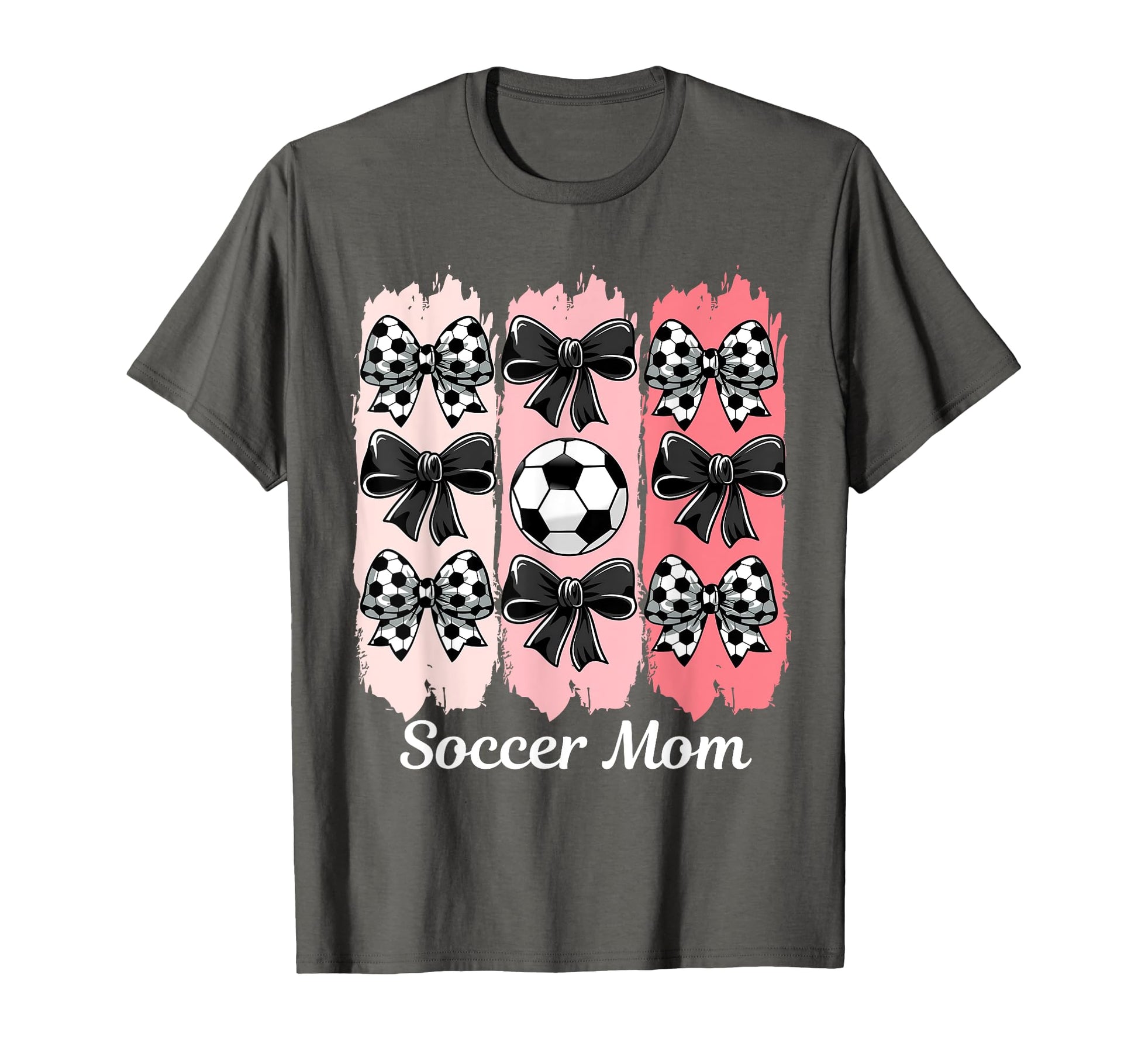 Soccer Mom Coquette Bow Soccer Mom T-Shirt - Custom Art Print for Adults - T-Shirt, Sweatshirt, Hoodie