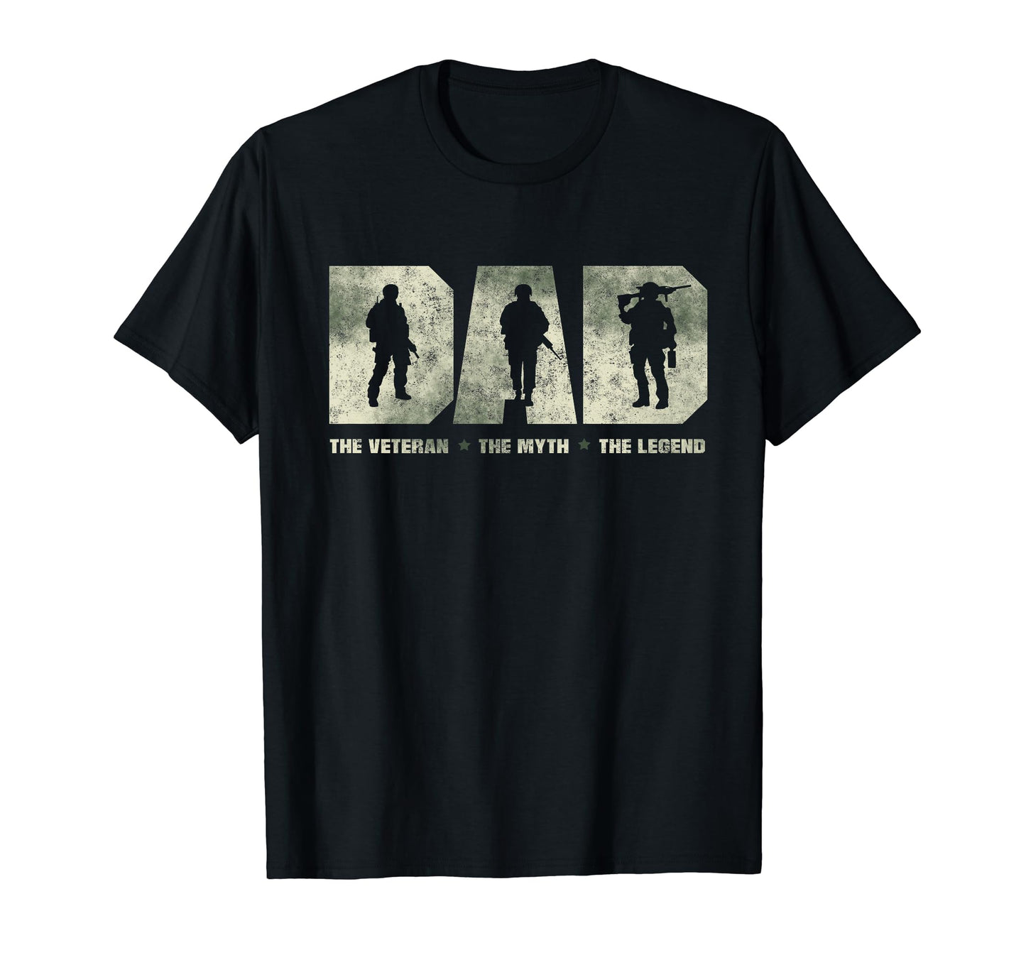 Dad Veteran Fathers Day Grandfather T-Shirt - Aesthetic Graphic Men Women - T-Shirt, Sweatshirt, Hoodie
