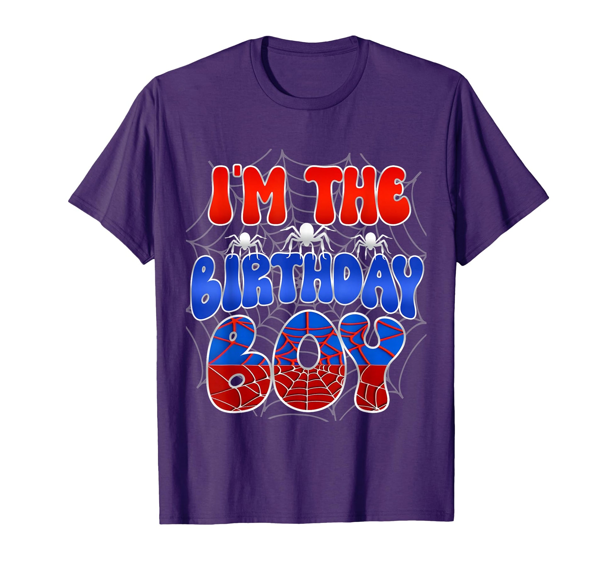 Im Birthday Costume Spider Web T-Shirt - Custom Art Print for Adults - T-Shirt, Sweatshirt, Hoodie