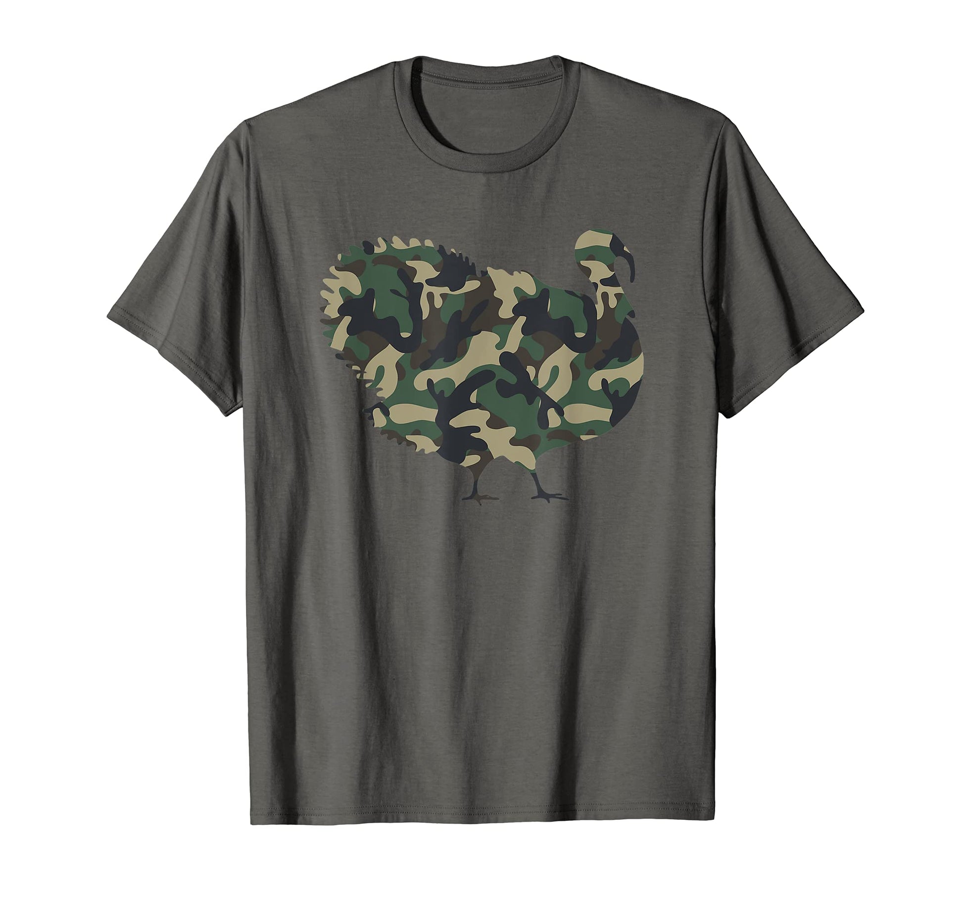 Camo Turkey Military Tactical T-Shirt - Minimalist Print for Adults - T-Shirt, Sweatshirt, Hoodie