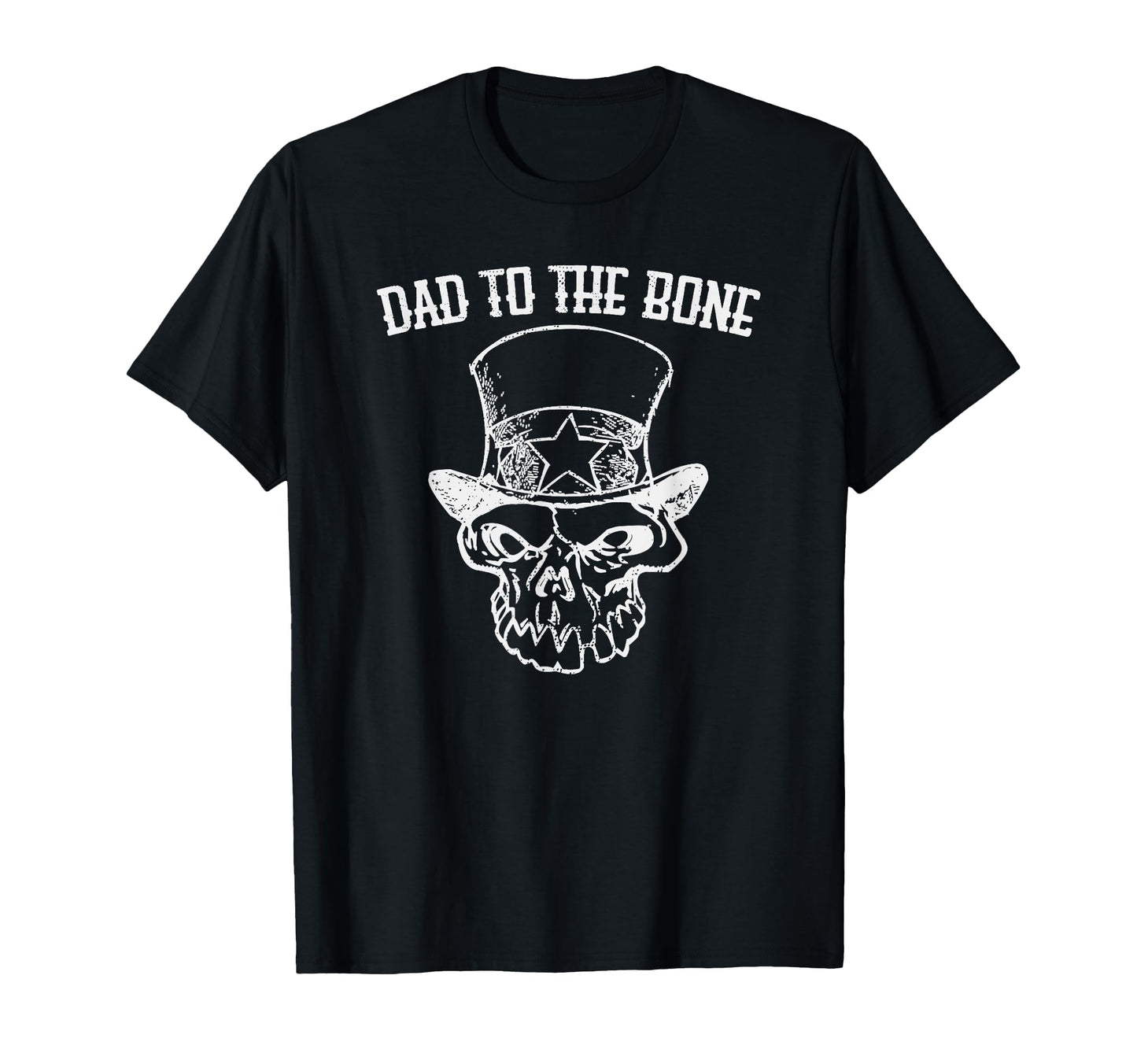 Dad To Bone Funny Father Dad Joke Skull T-Shirt - Minimalist Print Unisex - T-Shirt, Sweatshirt, Hoodie