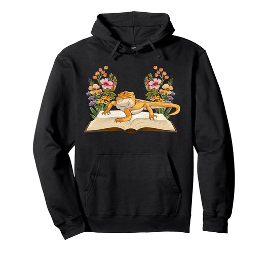 Bearded Dragon Owner Bearded Dragon Lover Hoodie - Graphic Print Men Women - T-Shirt, Sweatshirt, Hoodie
