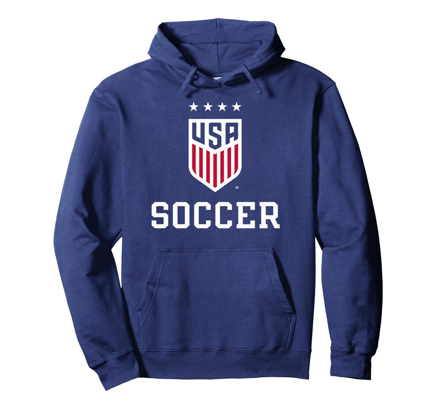 United States Soccer Icon Navy Uswnt Hoodie - Fun Novelty Design Unisex - T-Shirt, Sweatshirt, Hoodie