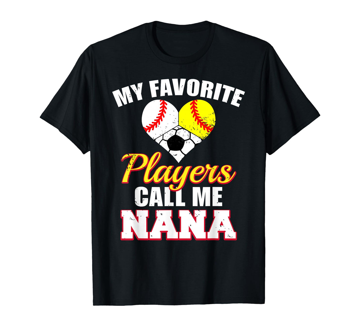 My Favorite Players Baseball Softball T-Shirt - Graphic Print for Adults - T-Shirt, Sweatshirt, Hoodie