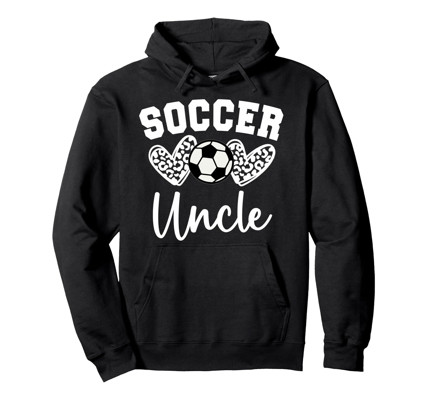 Soccer Uncle Matching Family Soccer Hoodie - Minimalist Print Unisex - T-Shirt, Sweatshirt, Hoodie