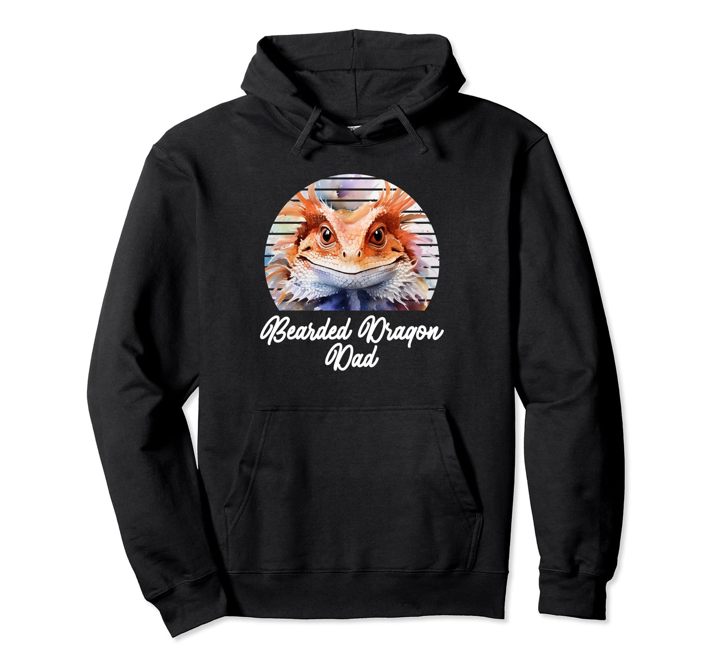 Bearded Dragon Dad Pogona Herpetology Hoodie - Streetwear Style Men Women - T-Shirt, Sweatshirt, Hoodie