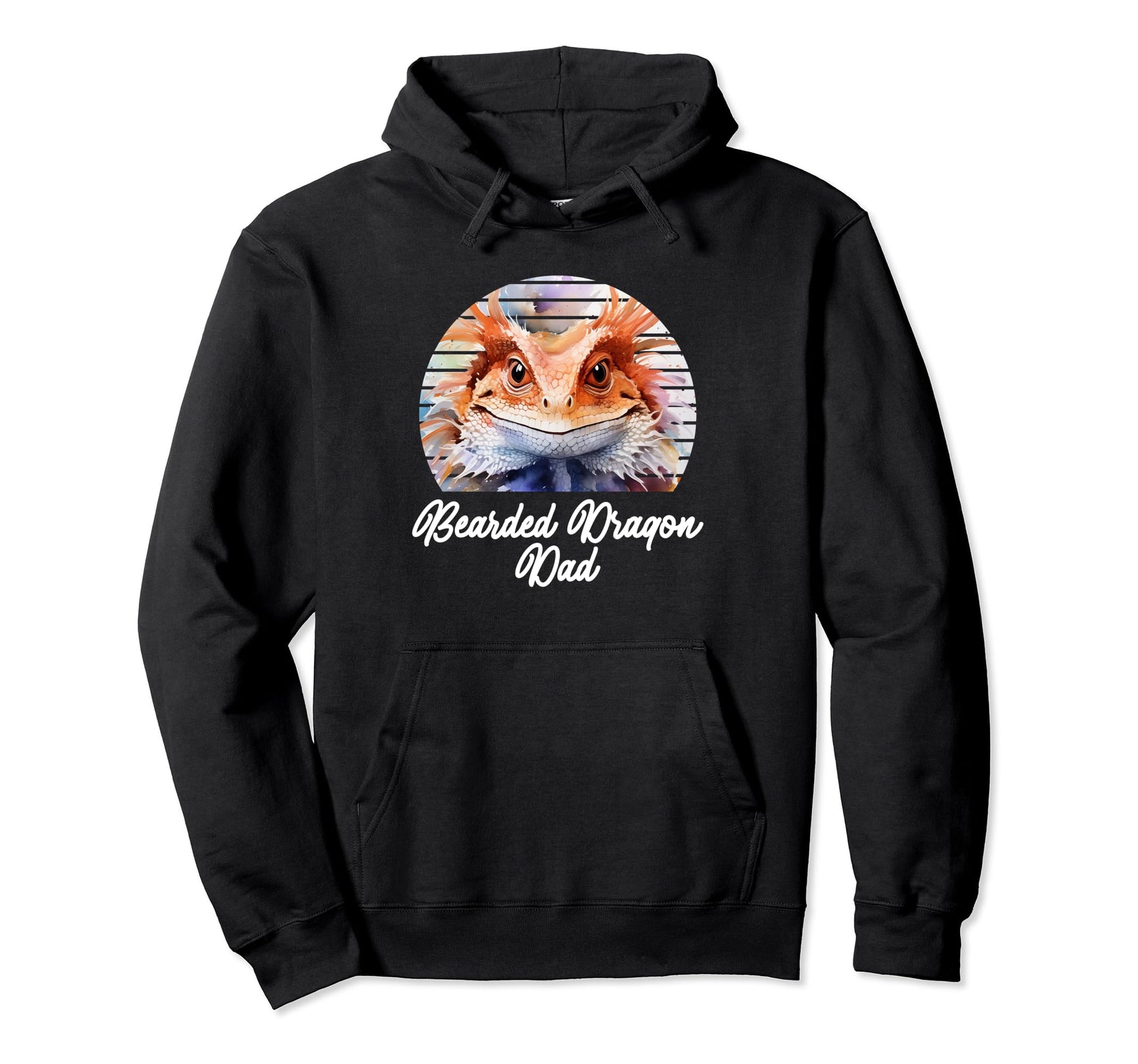 Bearded Dragon Dad Pogona Herpetology Hoodie - Streetwear Style Men Women - T-Shirt, Sweatshirt, Hoodie