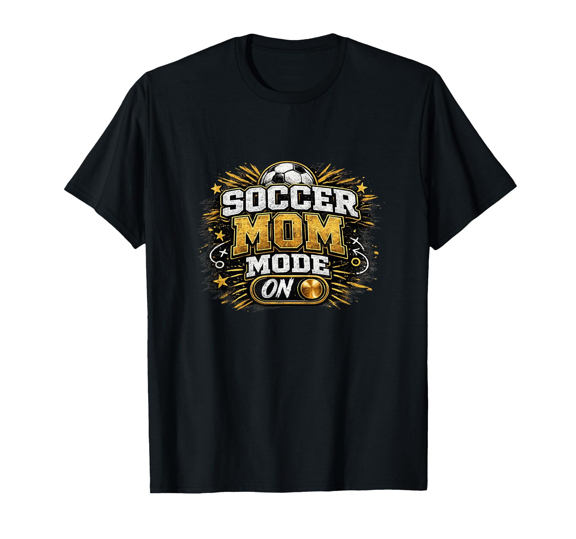 Soccer Mom Mode Funny Game Day T-Shirt - Casual Everyday Wear Men Women - T-Shirt, Sweatshirt, Hoodie