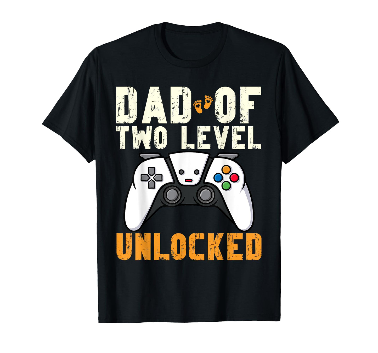 Daddy Again Leveled Up To Dad 2 T-Shirt - Fun Novelty Design for Adults - T-Shirt, Sweatshirt, Hoodie