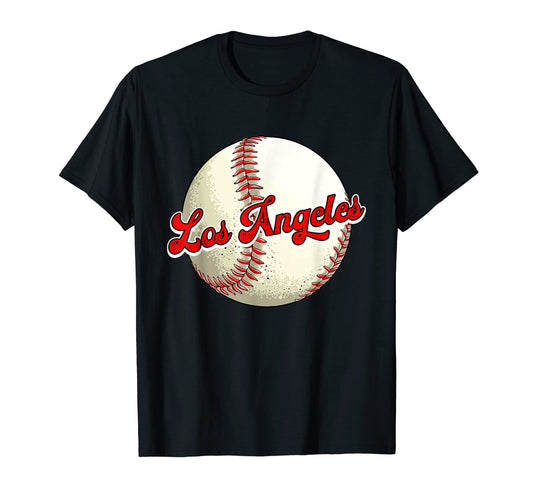 Baseball Lover Mom Dad Los Angeles T-Shirt - Aesthetic Graphic Men Women - T-Shirt, Sweatshirt, Hoodie