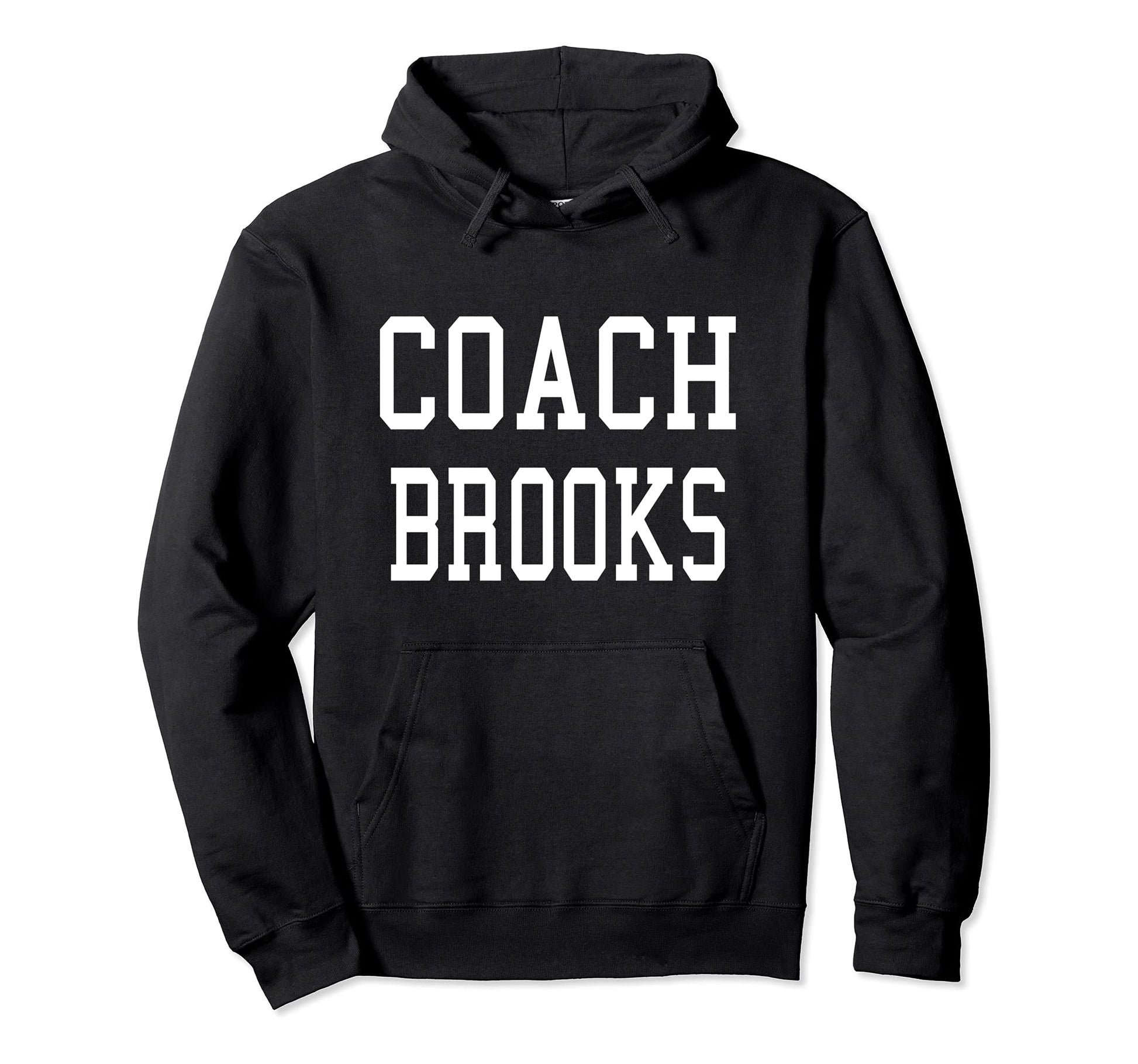 Coach Brooks Custom Football Soccer Hoodie - Aesthetic Graphic Unisex - T-Shirt, Sweatshirt, Hoodie