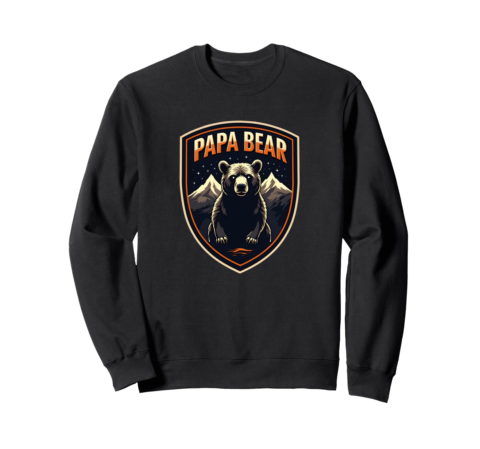 Fathers Day Gift Papa Bear Sweatshirt - Graphic Print Men Women - T-Shirt, Sweatshirt, Hoodie