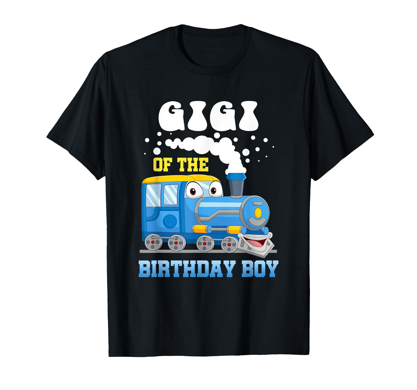 Gigi Birthday Train Lover Family T-Shirt - Fun Novelty Design for Adults - T-Shirt, Sweatshirt, Hoodie