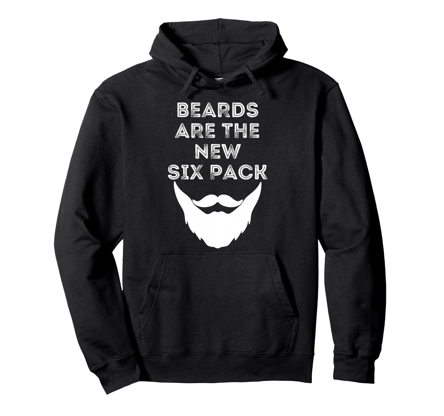Funny Beard Dads New Six Pack Bearded Hoodie - Casual Everyday Wear Unisex - T-Shirt, Sweatshirt, Hoodie